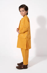 Emb Waist Coat 3Pc Infant Suit